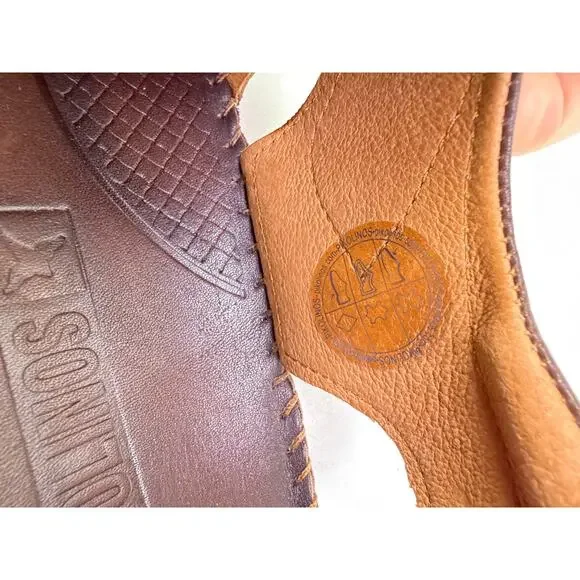 Pikolinos Tarifa Sandal Mens 8 EU 41 Dark Brown Olmo Leather Fisherman Style